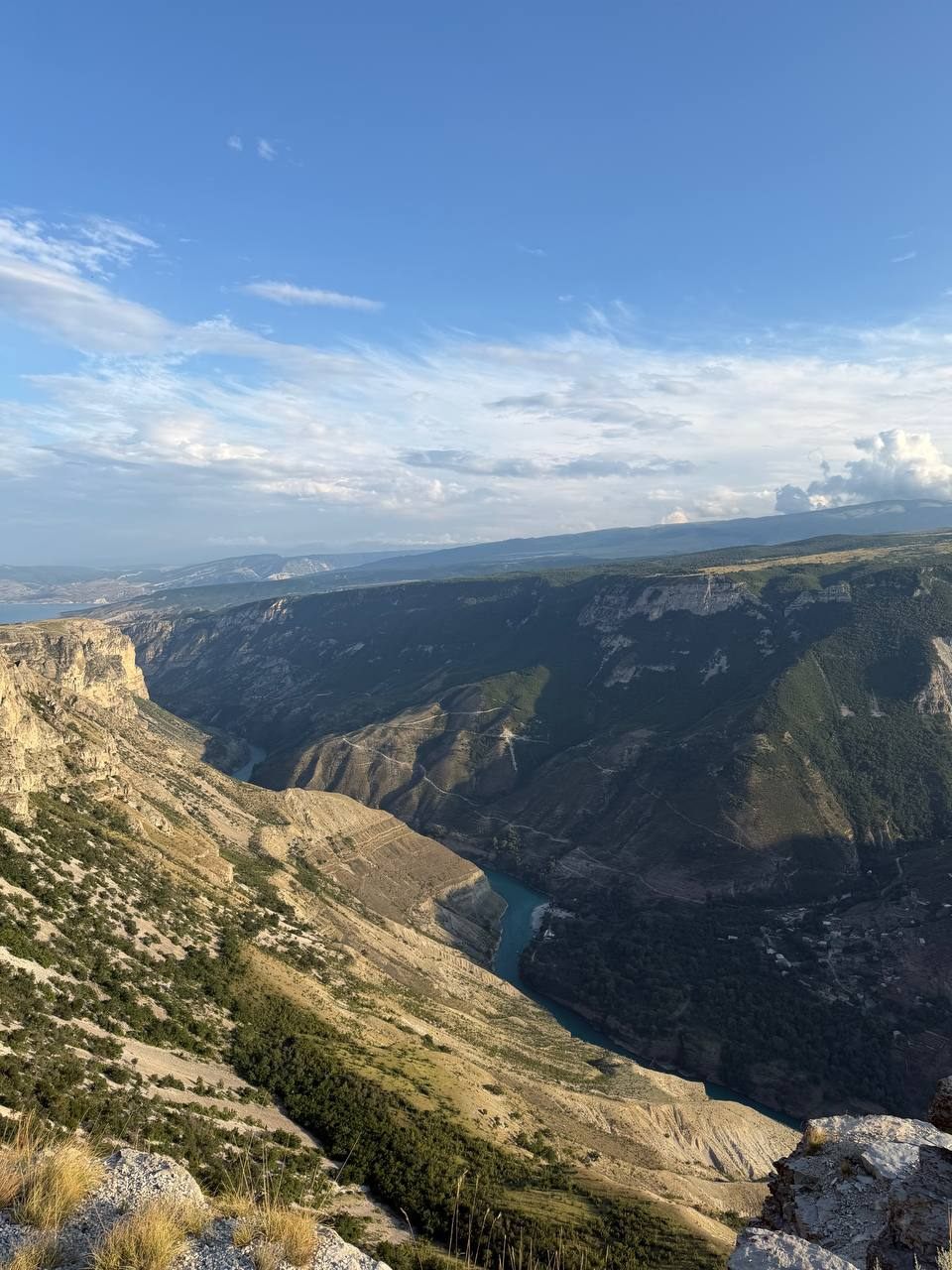 Панорама Сулакского каньона